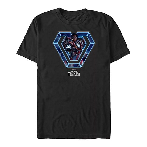 Marvel - Black Panther Wakanda Forever - Iron Heart Neon - Männer T-Shirt günstig online kaufen