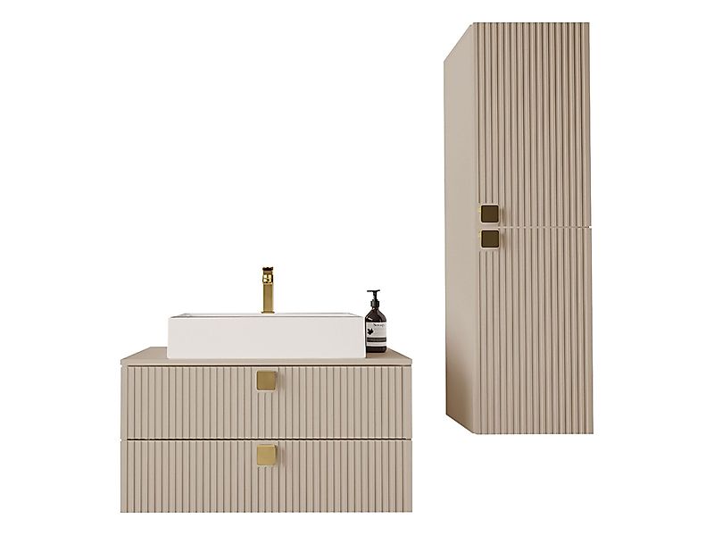 MIRJAN24 Badmöbel-Set Gariano III, (3er-Set, mit günstig online kaufen