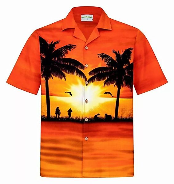 Hawaiihemdshop.de Hawaiihemd Hawaiihemdshop Hawaii Hemd Herren Baumwolle Ku günstig online kaufen
