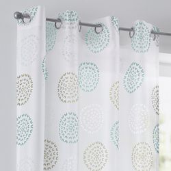 Kutti Vorhang "Bella" Ösen 1 Stk. tlg. Gardine, halbtransparent, Ausbrenner günstig online kaufen