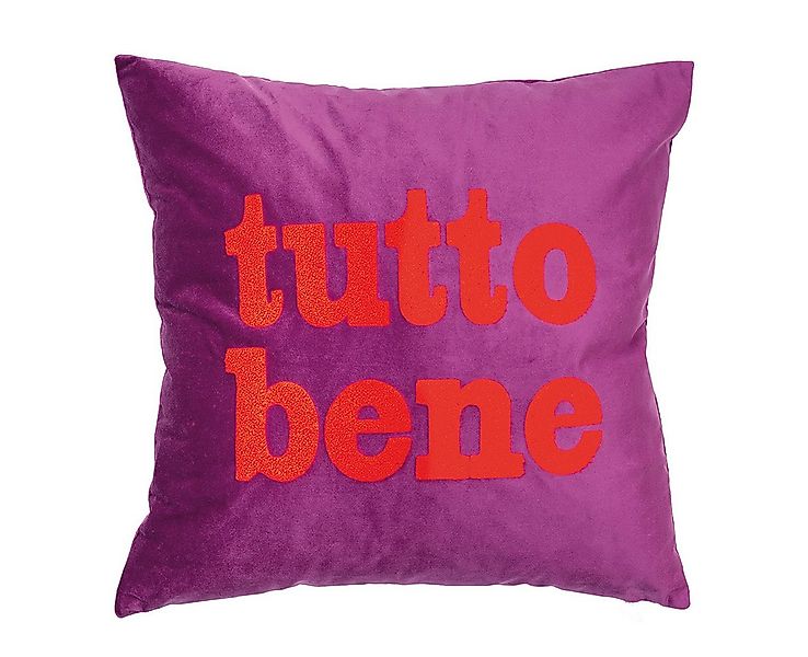 PAD Dekokissen LETTERS, farbige Keder, mit Schriftzug, verschiedene Größen günstig online kaufen