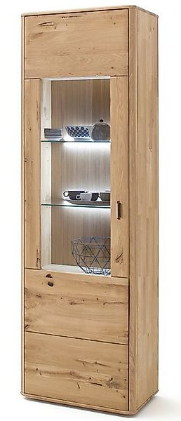 MCA furniture Vitrine Vitrine 1 Ravello, Balkeneiche Bianco, LED Beleuchtun günstig online kaufen