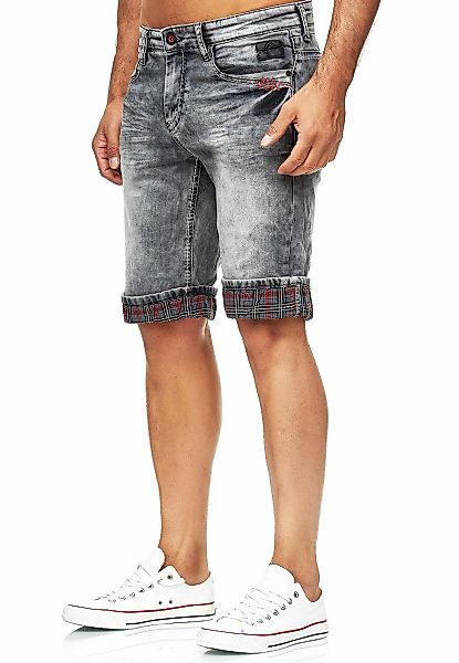 Rusty Neal Shorts "Karsley", mit kariertem Umschlag günstig online kaufen