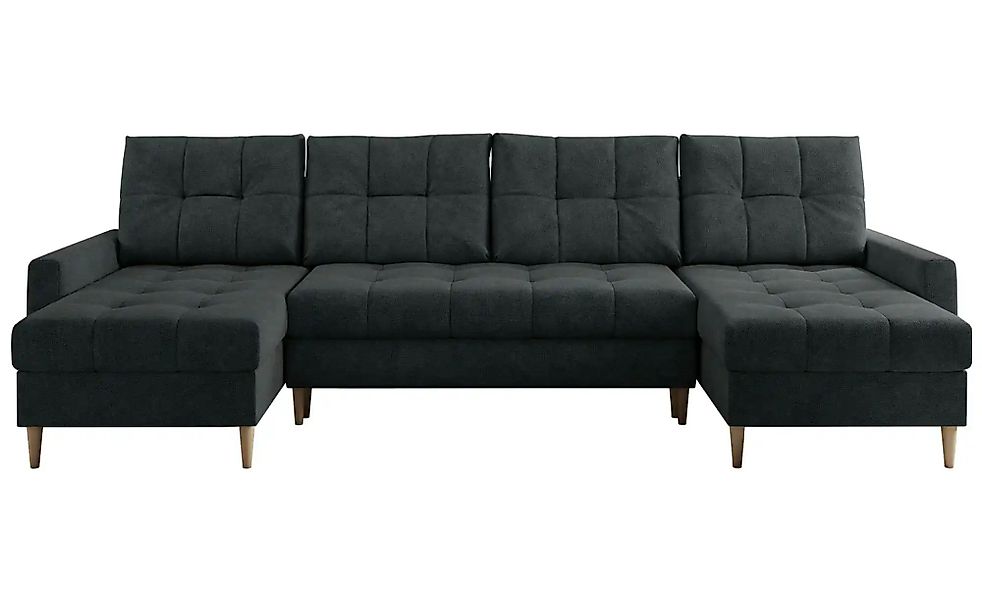 Wohnlandschaft mit Schlaffunktion Astra ¦ grau ¦ Maße (cm): B: 290 H: 75 Po günstig online kaufen