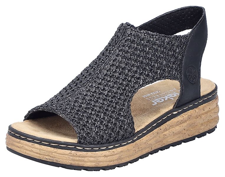 Rieker Plateausandale Sommerschuh, Sandalette, Urlaubschuh mit günstig online kaufen