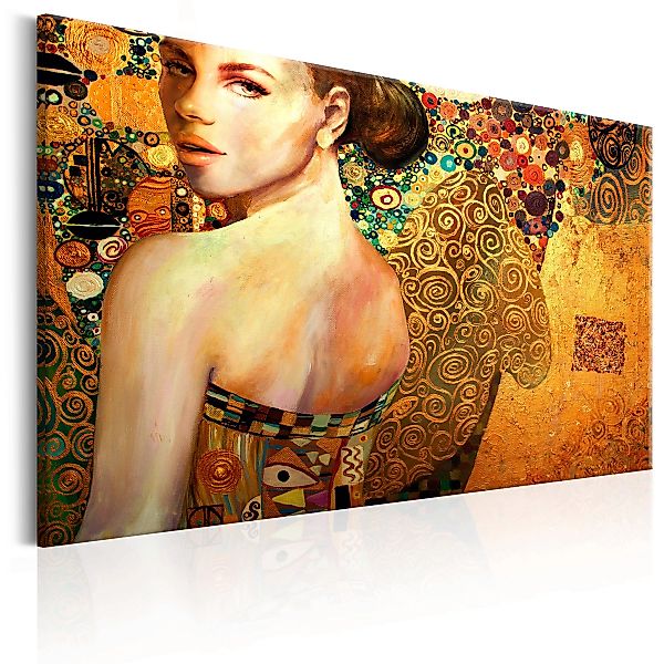 Wandbild - Golden Lady günstig online kaufen