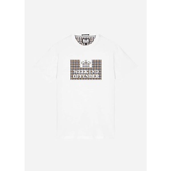 Weekend Offender  T-Shirts & Poloshirts Shevchenko - white mid house check günstig online kaufen