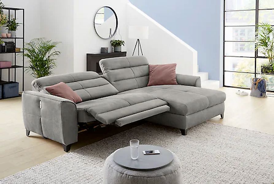 Jockenhöfer Gruppe Ecksofa »Double One L-Form«, mit 2x 120cm breiten, elekt günstig online kaufen