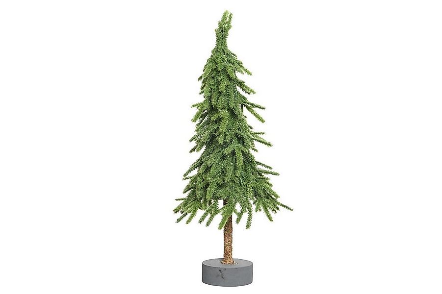 Kaemingk Dekobaum Minibaum Weihnachtsbaum grün glitter Ø 13 cm Höhe 45 cm günstig online kaufen