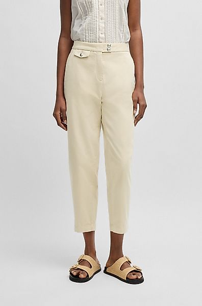 BOSS ORANGE Chinohose Taschina-D Premium Damenmode günstig online kaufen