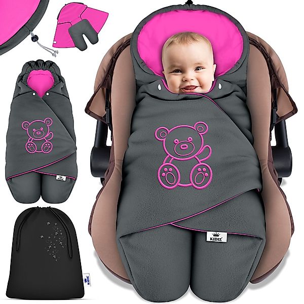 KIDIZ Deckenschlafsack, Baby Einschlagdecke mit Tasche günstig online kaufen