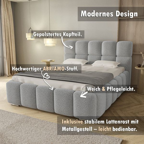thematys Polsterbett 140x200 160x200 180x200 200x200cm günstig online kaufen