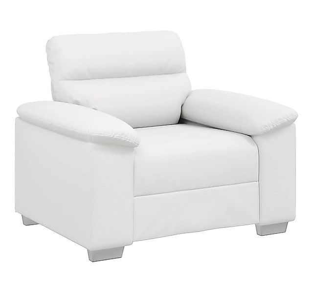 vidaXL Sofa Sessel Weiß 60 cm Kunstleder günstig online kaufen