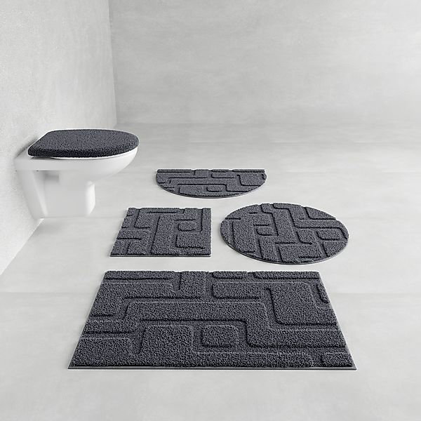 Grund Badematte Riana, Badvorleger, Badezimmer Teppich, günstig online kaufen