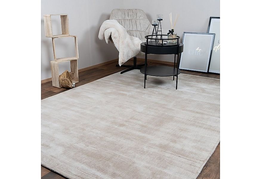 Consilio Concept Designteppich NOBEL Teppich Wohnzimmer Seidenglanz luxuriö günstig online kaufen