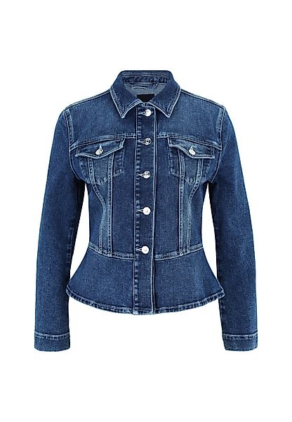 Zero Jackenblazer "zero Jeansjacke mit Klappentaschen", Knopfleiste günstig online kaufen