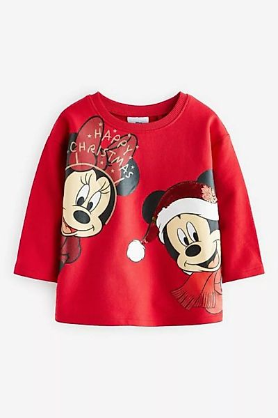 Next T-Shirt Minnie Mouse™ T-Shirt mit Weihnachtsmotiv (1-tlg) günstig online kaufen