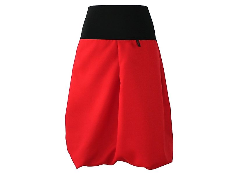 dunkle design Ballonrock 65cm Rot Weinrot Pink Rosa elastischer Bund günstig online kaufen