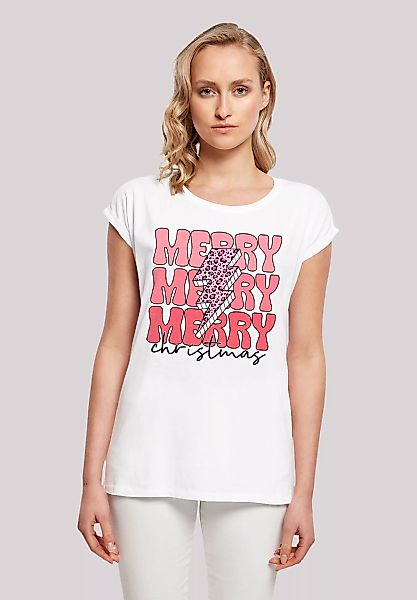 F4NT4STIC T-Shirt "Merry Weihnachten Print Leo Print", Premium Qualität, We günstig online kaufen