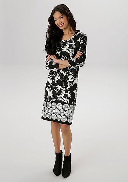 Aniston SELECTED Jerseykleid mit fantasievollem, floralem Druck günstig online kaufen