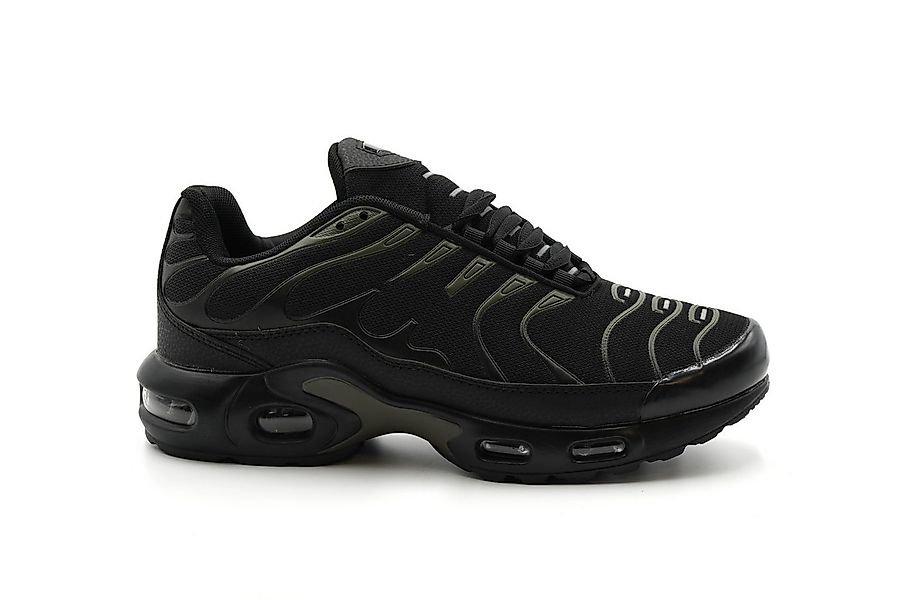 Sonderpostendiscount Herrensneaker H075 Black/Green/Grey mit Luftpolster Sn günstig online kaufen