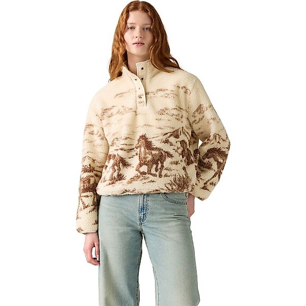 Levi's® Fleecejacke Kasey Sherpa Pullover Ow günstig online kaufen