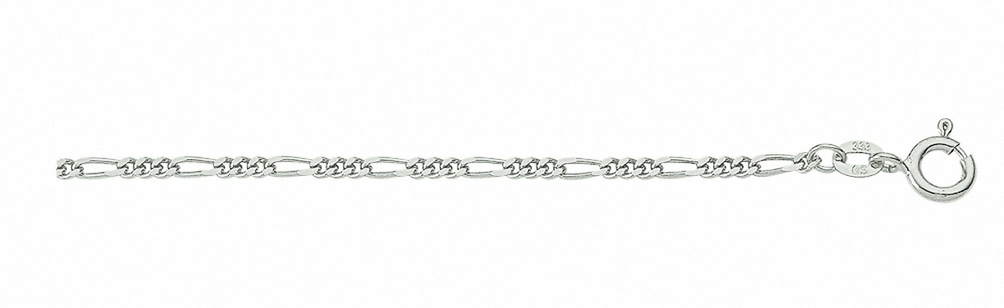 Adelia´s Silberkette Damen 925 Silber Figaro günstig online kaufen