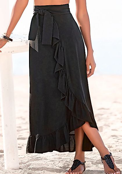 LASCANA Wickelrock aus gewebter Viskose günstig online kaufen