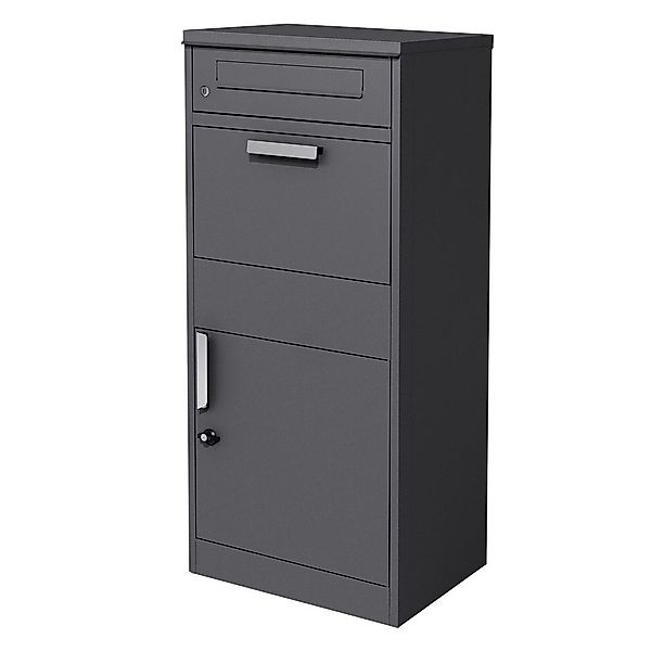 ML-DESIGN Paketbriefkasten Standbriefkasten aus verzinktem Stahl günstig online kaufen