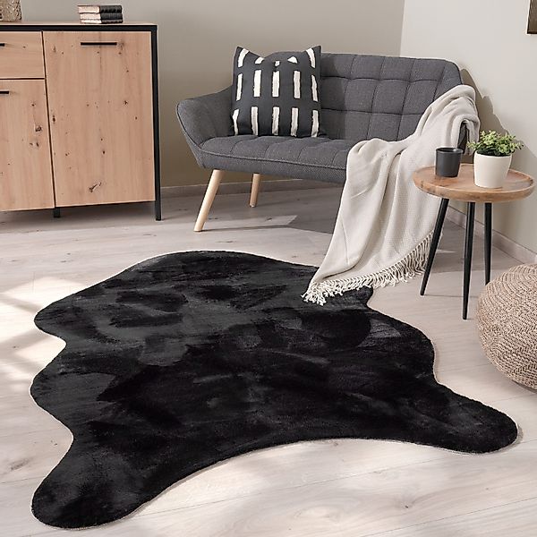 Paco Home Fellteppich Pelt 640, fellförmig, günstig online kaufen