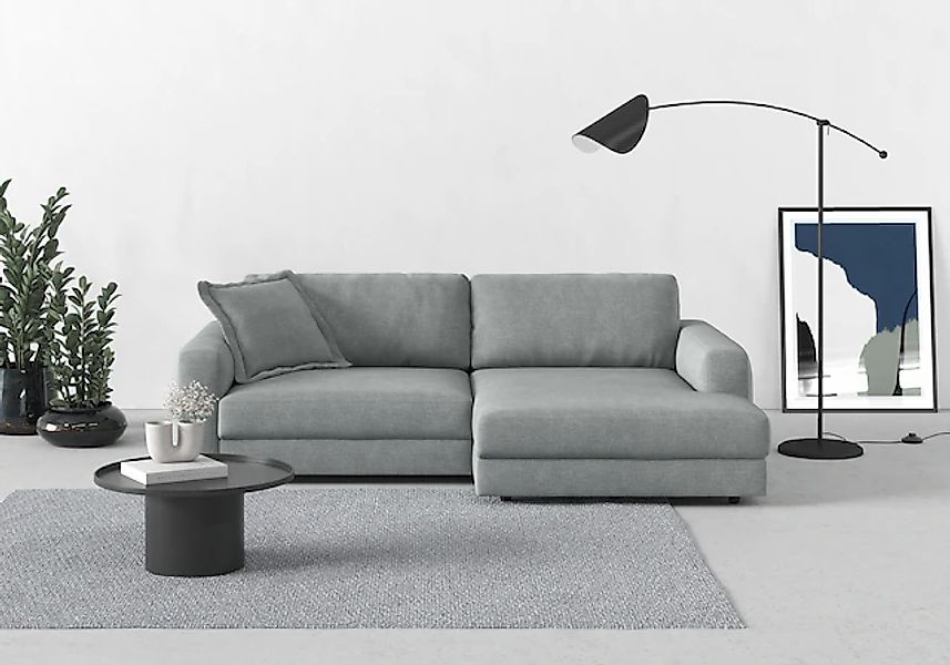 TRENDMANUFAKTUR Ecksofa »Bourbon Mega_Ecke mit tollem Sitzkomfort, Breite 2 günstig online kaufen