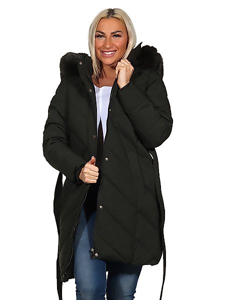Aurela Damenmode Kurzmantel Steppmantel Damen Mantel günstig online kaufen