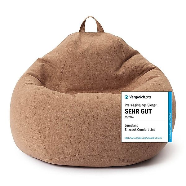 Lumaland Sitzsack Comfort Line XXL 100x120x50cm günstig online kaufen