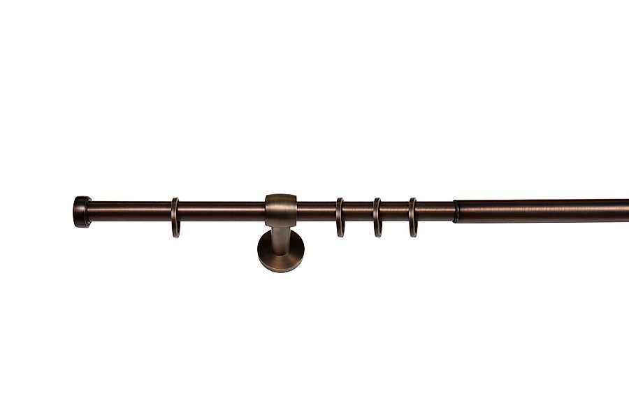 ondeco Gardinenstange Teleskopgarnitur Kappe-Elegant, Ø 19 günstig online kaufen
