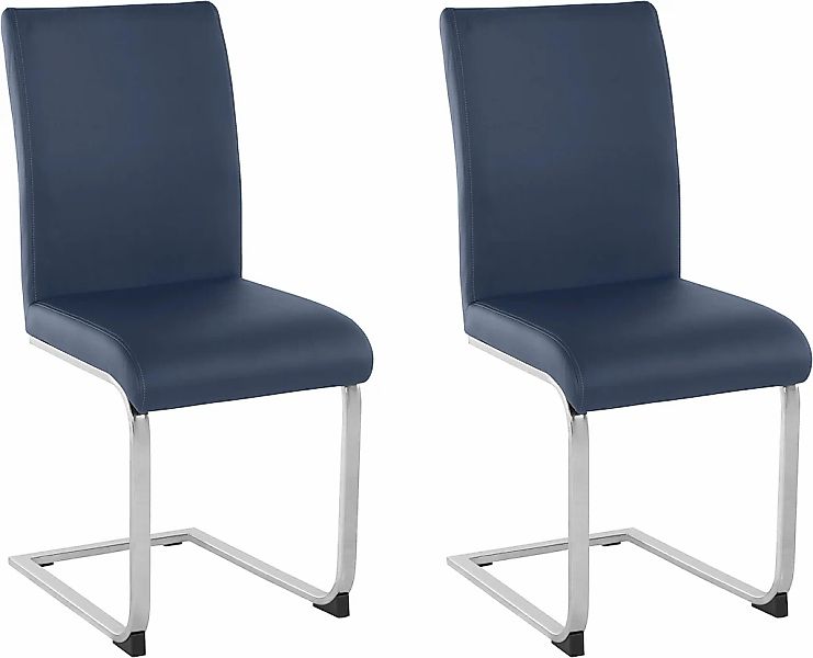 Home affaire Freischwinger "Charissa" (Set) 2 Stk.Bezug in verschiedenen Qu günstig online kaufen