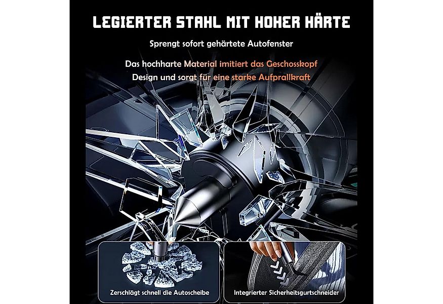 Happy Home Hammer 2Pack Notfall- und Sicherheitswerkzeug Nothammer Auto Gla günstig online kaufen