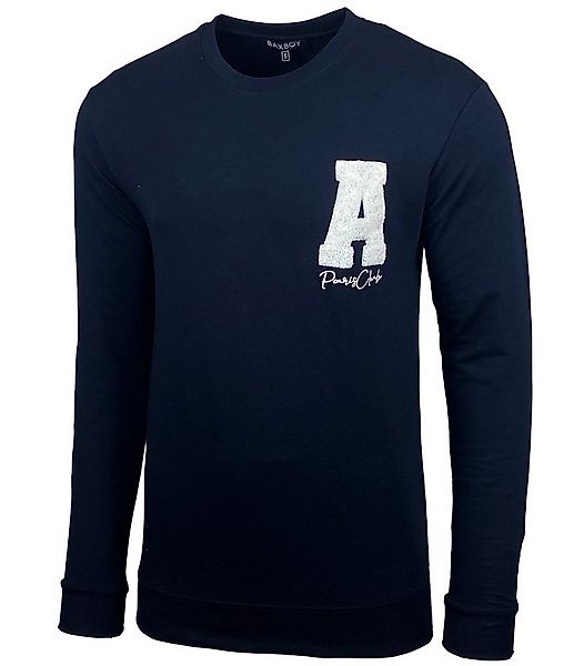 Baxboy Longshirt Baxboy Herren Longsleeve Moderner College style Langarmshi günstig online kaufen