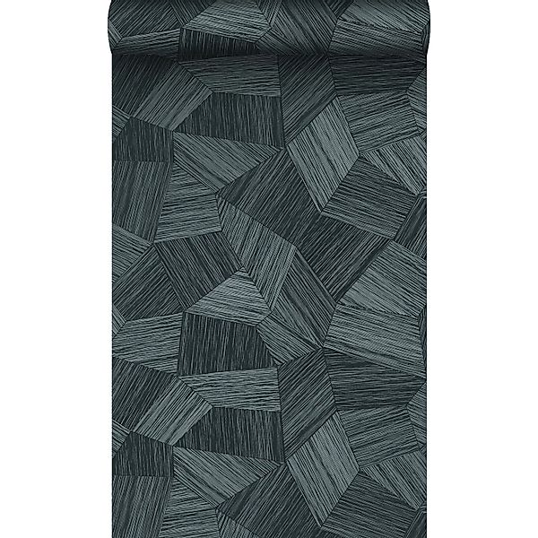 Origin Luxury Wallcoverings Tapete 3D Muster Antrazitgrau 53 Cm X 1005 Cm 3 günstig online kaufen
