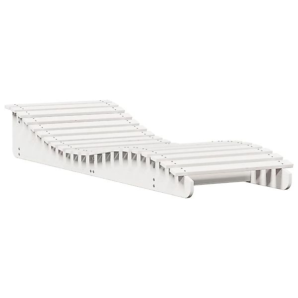 vidaXL Sonnenliege Weiß 205x70x31,5 cm Massivholz Kiefer 832581 günstig online kaufen