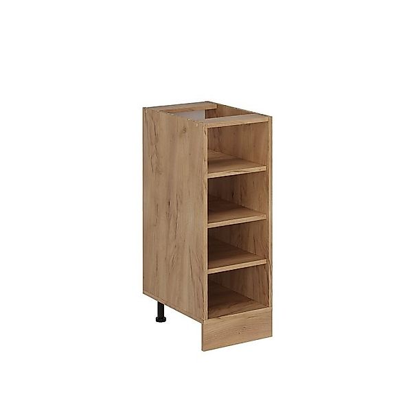 Vicco Küchenregal R-Line Offener Küchenschrank Goldkraft Eiche 30 cm ohne A günstig online kaufen