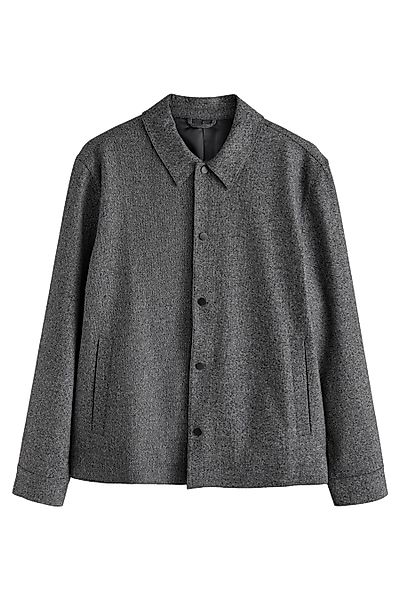 Next Hemdjacke Elegante Hemdjacke mit Struktur günstig online kaufen