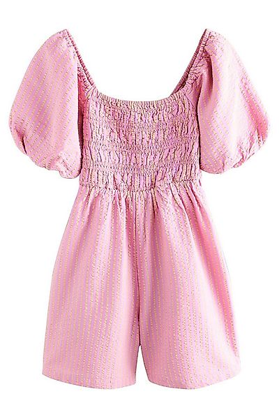 Next Playsuit Schulterfreier, strukturierter Playsuit (1-tlg) günstig online kaufen