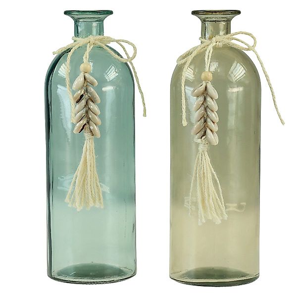 Viana Dekofigur Flaschen Deko Glas Vase günstig online kaufen