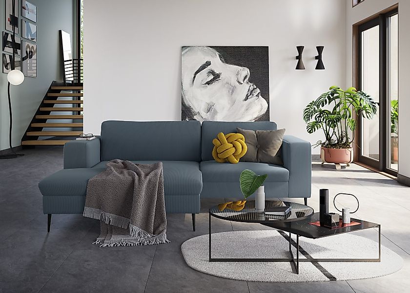 DOMO collection Ecksofa Modica kompakt und günstig online kaufen