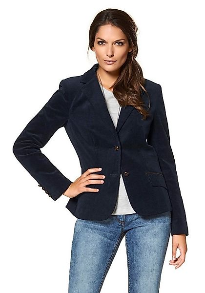 Aniston CASUAL Jackenblazer mit Stoff-Einfassungen und Ärmelpatches günstig online kaufen