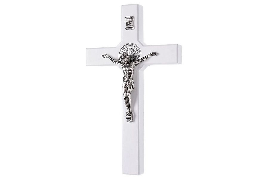 Luda Studio Wanddekoobjekt (1 St), Hölzernes Hängekreuz des Hl. Benedikt mi günstig online kaufen