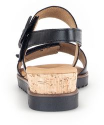 Gabor GENUA Keilsandalette, Riemchensandale, Sommerschuh, Komfortschuh günstig online kaufen
