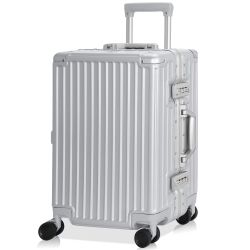 Coolhut Handgepäck-Trolley Reisekoffer Hartschalen-Koffer Alu-Rahmen mit günstig online kaufen