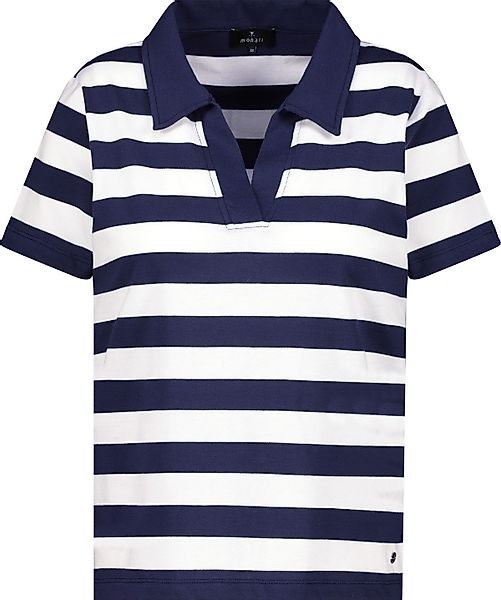 Monari Poloshirt Monari Damen Gestreiftes Polo günstig online kaufen