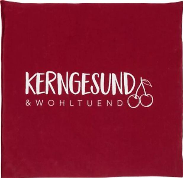 Herbalind "Kirschkernkissen ""kerngesund""" rot Gr. one size günstig online kaufen